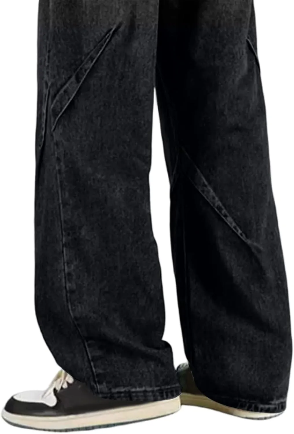 2025 Men's Summer Thin Straight Leg Denim Loose Cargo Pants