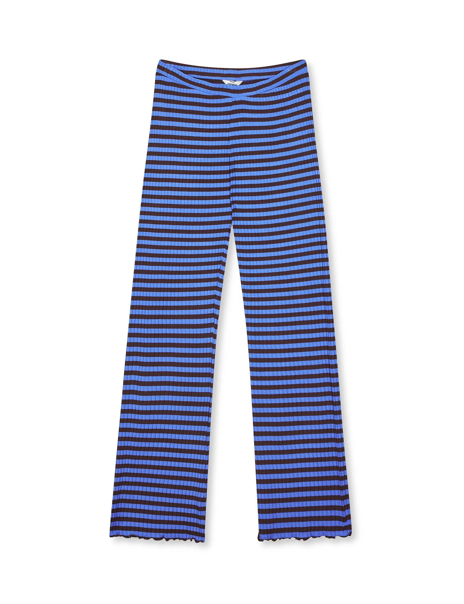 5x5 Stripe Lonnie Pants, Amparo Blue/Black Coffee