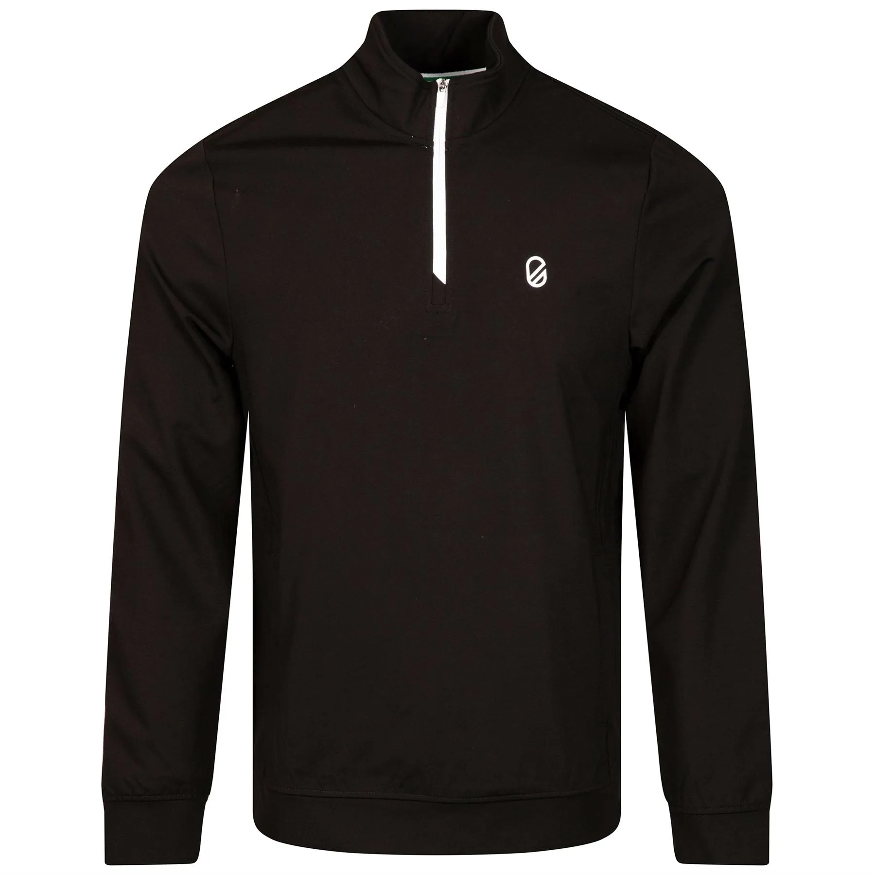 Avery Mock Neck Quarter Zip Jet Black - AW24