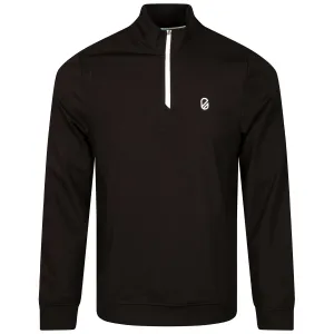 Avery Mock Neck Quarter Zip Jet Black - AW24