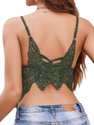 Avidlove Womens Camisole Lace Spaghetti Strap Tank Top Tube Slim Basic Cami Tops
