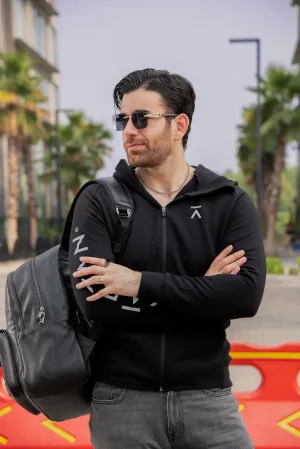 BELFAST Hoodie - Black | Kaptan