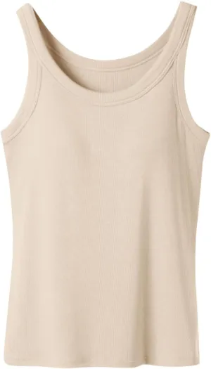 Camisole Tops for Women Built in Bra Cotton Spaghetti Strap Tank Top 2025 Summer Workout Layer Padded Cami Shirt