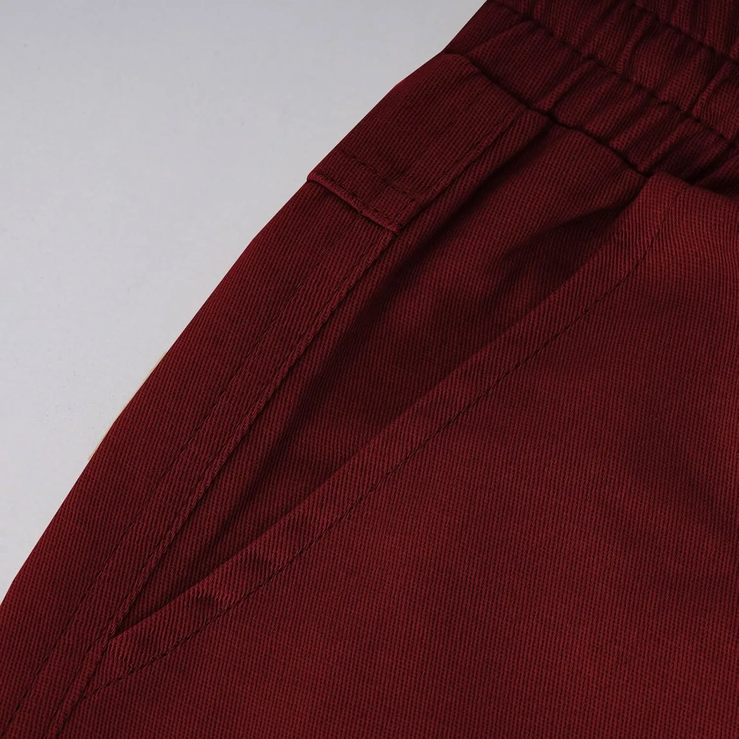 Cargo Pants for Men Joggers Slim Fit Drawstring Pockets Workout Cropped Pants Plain Distressed Fishing Work Pants