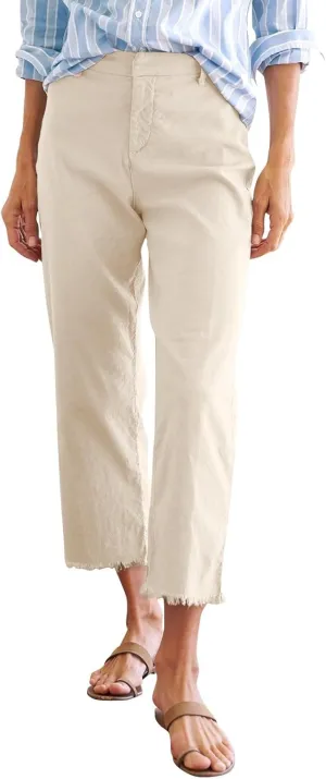 Cargo Pants Women Button Loose Summer Capri Pants for Women Stretch Petite Short Womens Capris Linen Cotton