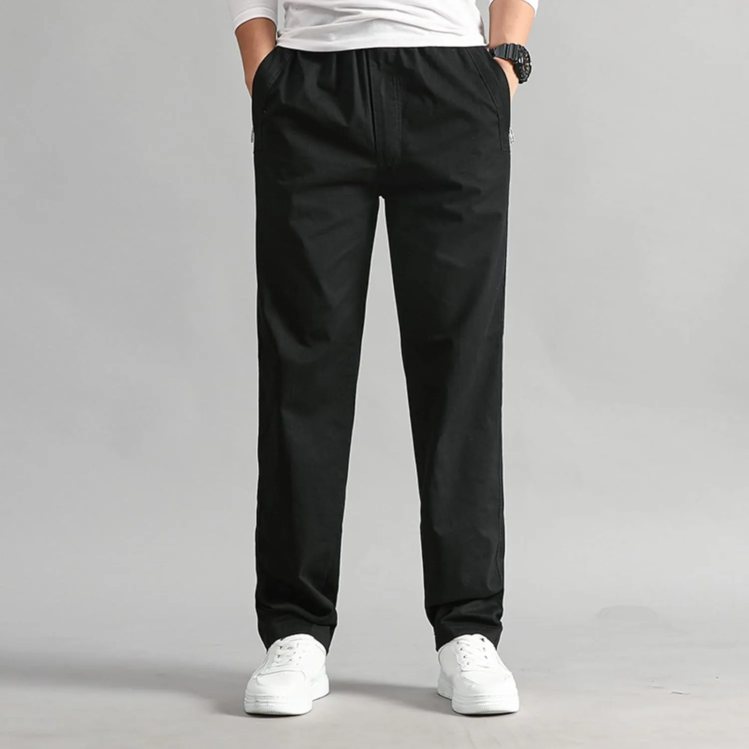 Cargo Sweatpants for Men Big and Tall Cargo Track Pants Men Loose Fit Men's Lightweight Ripstop Tactical Cargo Pants