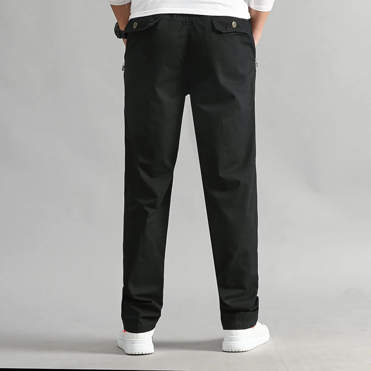 Cargo Sweatpants for Men Big and Tall Cargo Track Pants Men Loose Fit Men's Lightweight Ripstop Tactical Cargo Pants