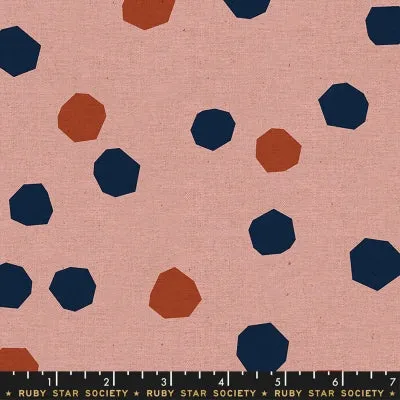 Cotton Linen Canvas-Pink - Ruby Star Society