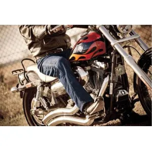 Drayko 'Renegade Riding' Mens Blue Jeans