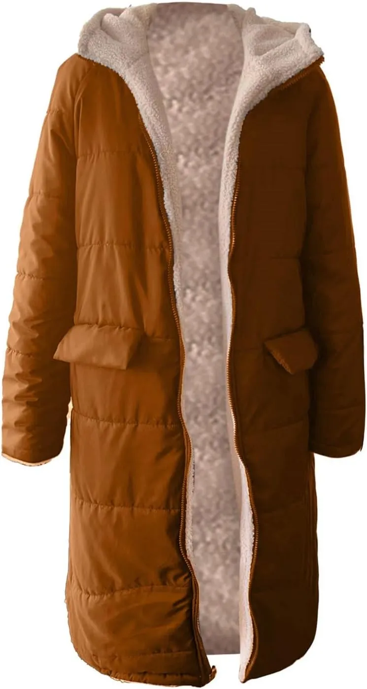 Faux fur Hood Snow Parka Hooded Puffer Jacket Lightweight Winter Coat Winter Puffer Coats Womens Winter Jacket Warm