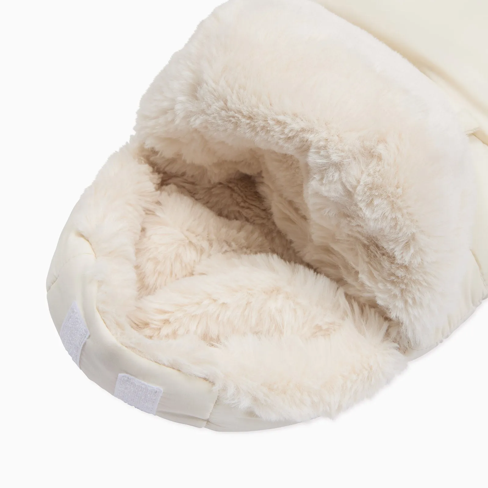 Faux Fur Lined Stroller Mittens