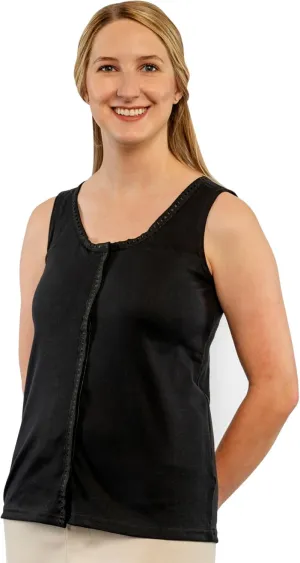 Gentle Touch Post Mastectomy Recovery Camisole Includes Pockets and Breast Forms