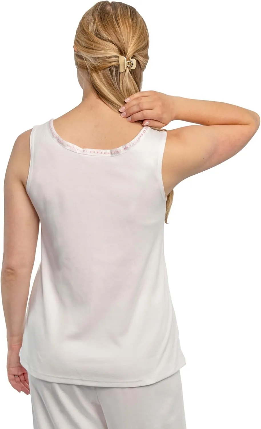 Gentle Touch Post Mastectomy Recovery Camisole Includes Pockets and Breast Forms
