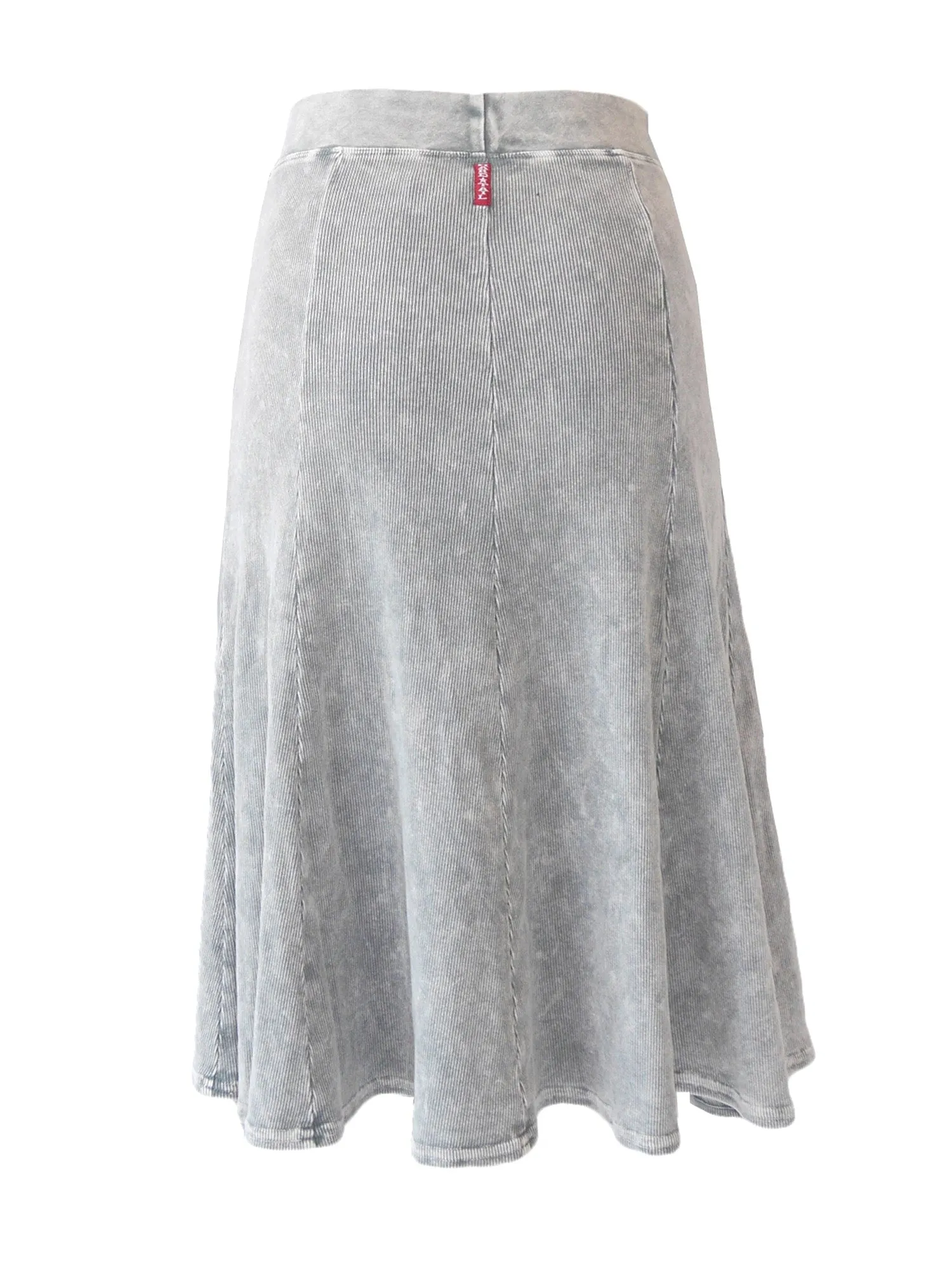 Hard Tail Ribbed Panel Skirt CS-126