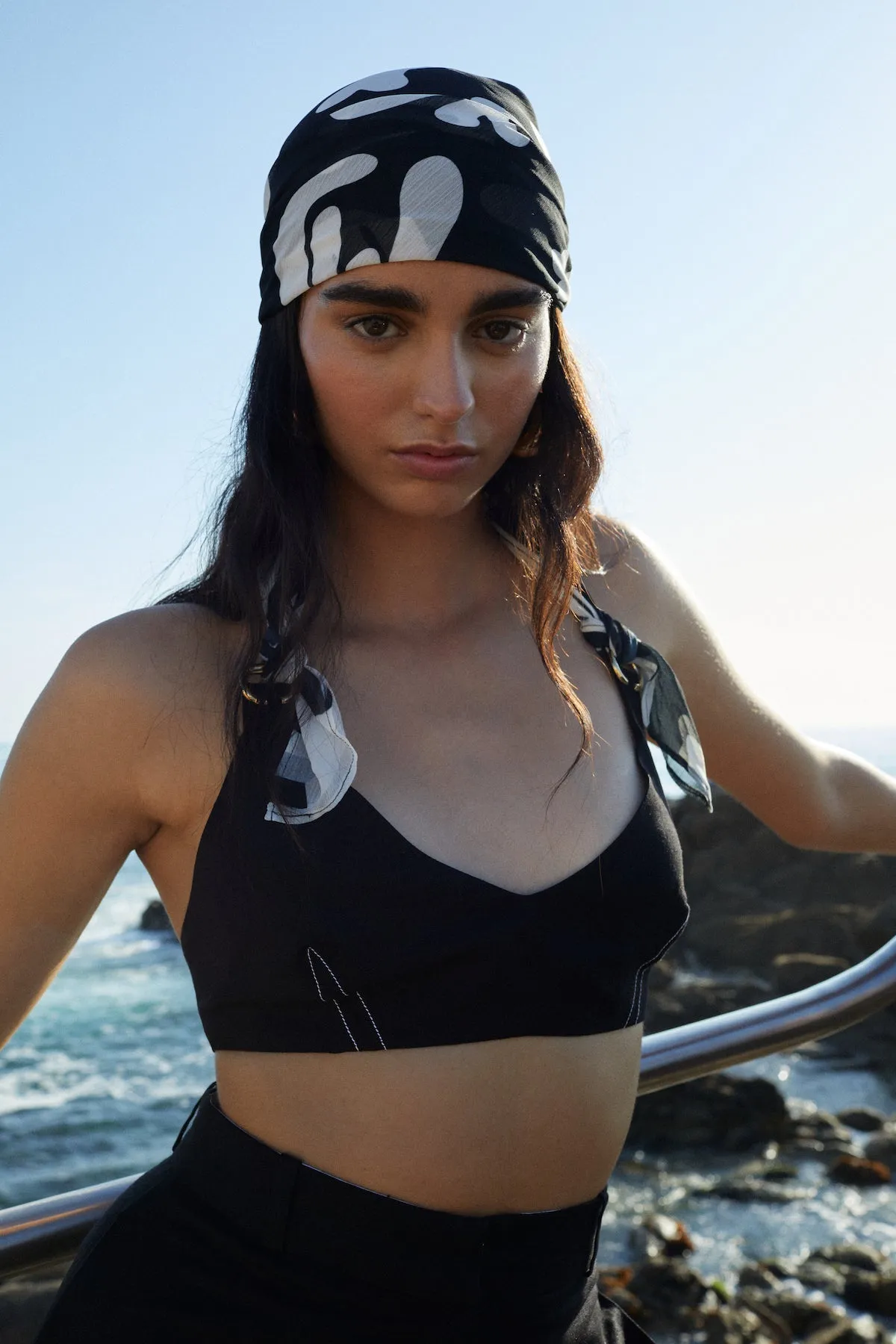 Hazel Bralette Black