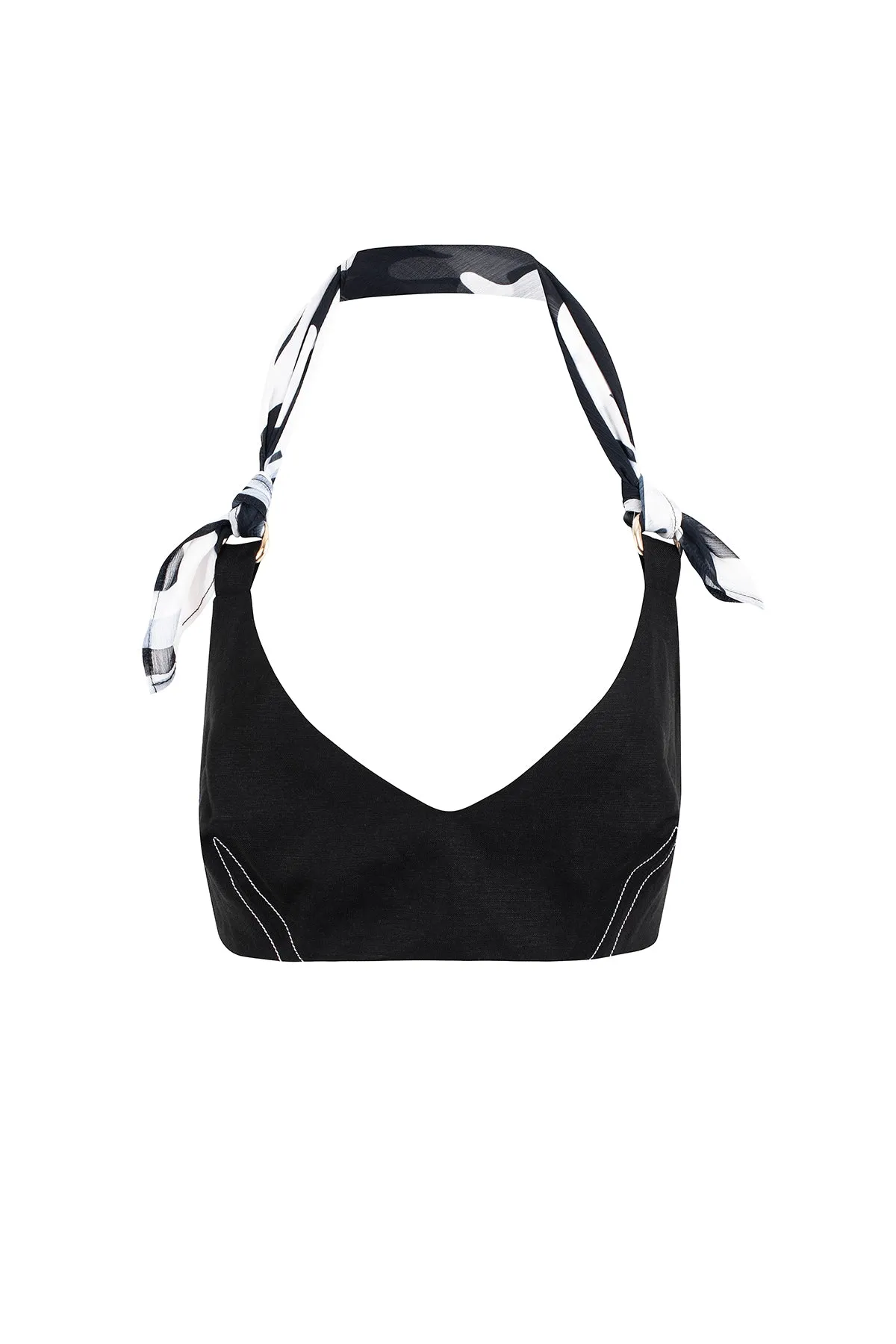 Hazel Bralette Black