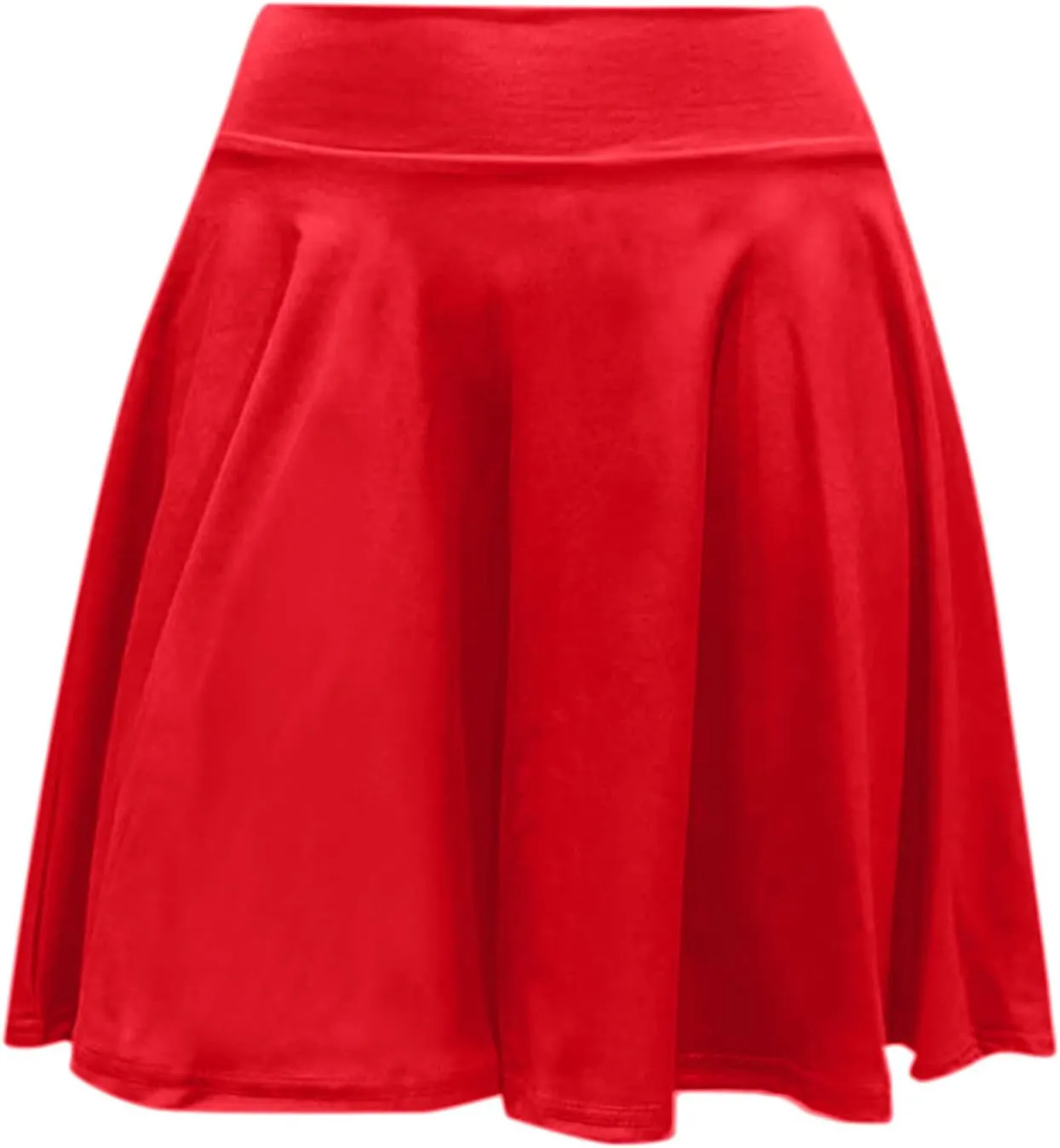 High Waist Skorts for Women Flared Mini Skirt with Shorts Workout Tennis Casual Activewear Skirts Trendy