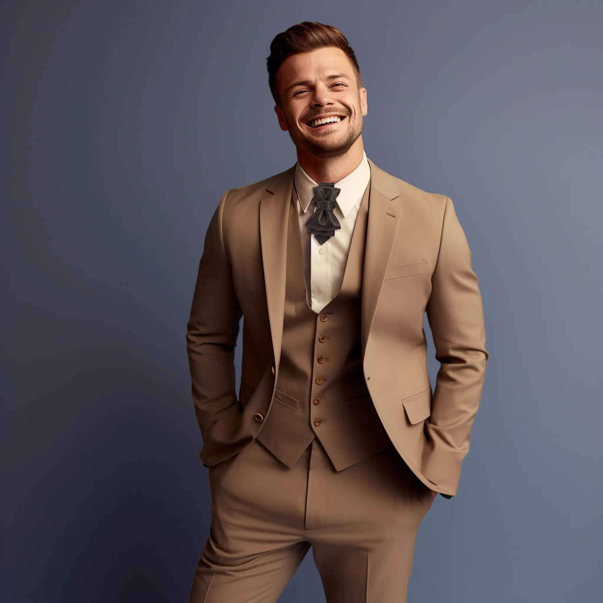 HOPPER TIE "COPPER"