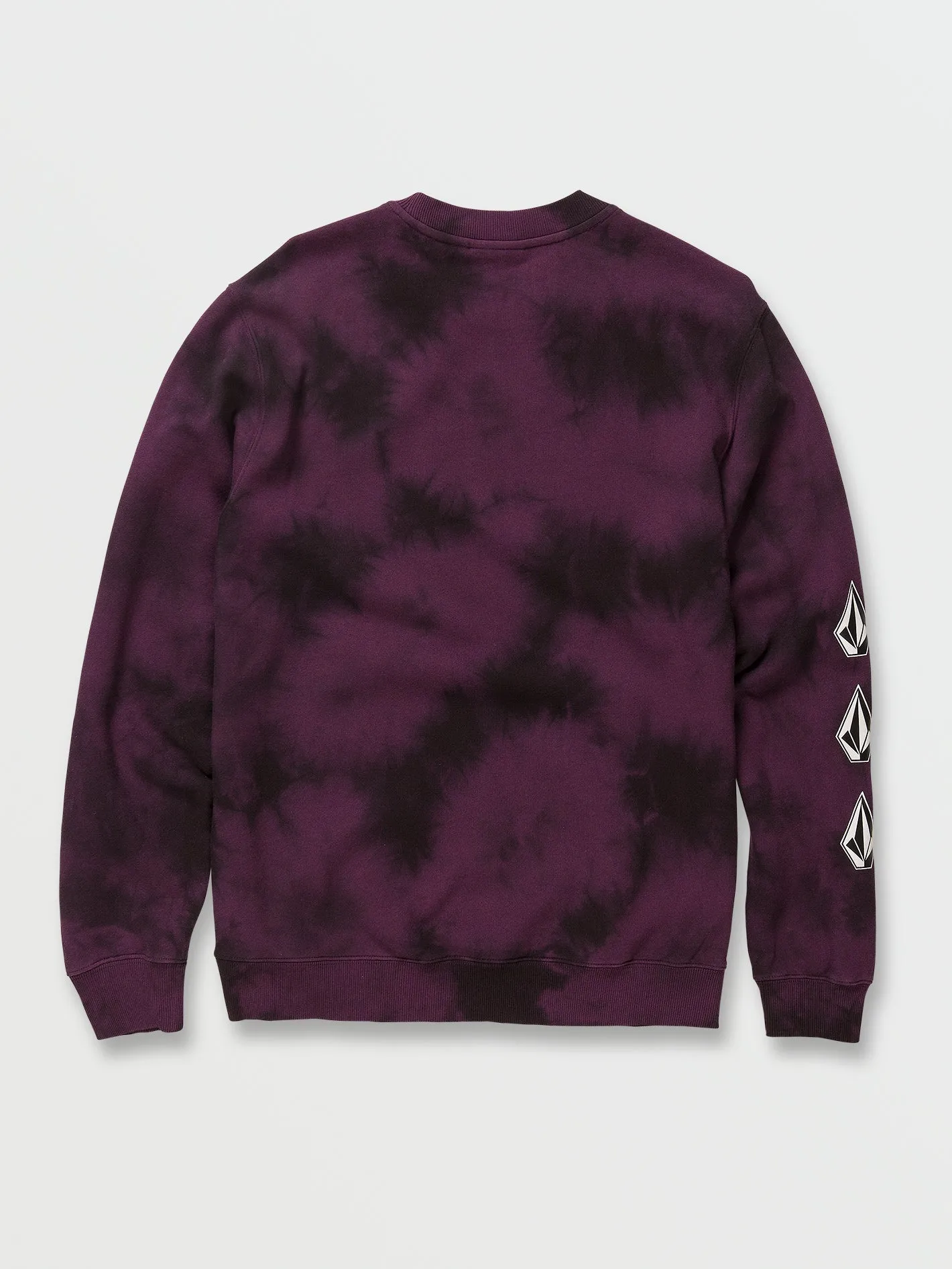 Iconic Stone Plus Crew Sweatshirt - Mulberry