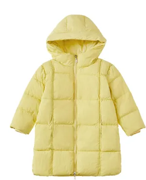 Kids Toddler Baby Girls Boys Winter Warm Thick Solid Cotton Long Sleeve Padded Jacket Coat Baby Boy Fleece Lined