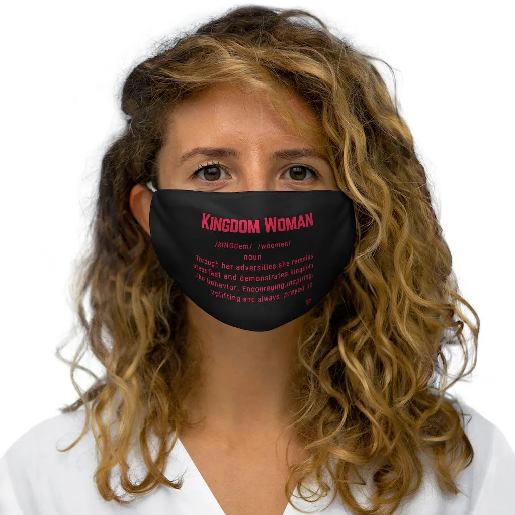 Kingdom Woman Mask  Snug-Fit Polyester Face Mask
