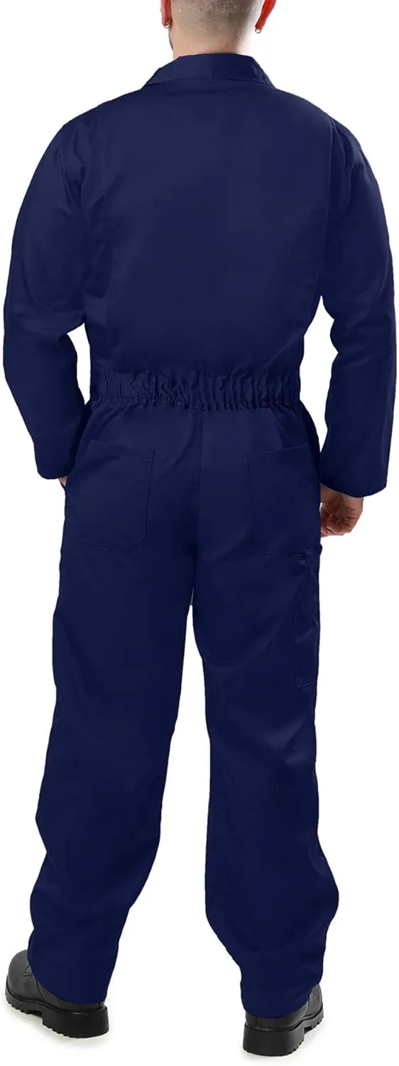 Kolossus Coveralls for Men Long Sleeve Cotton Blend Work Jumpsuit