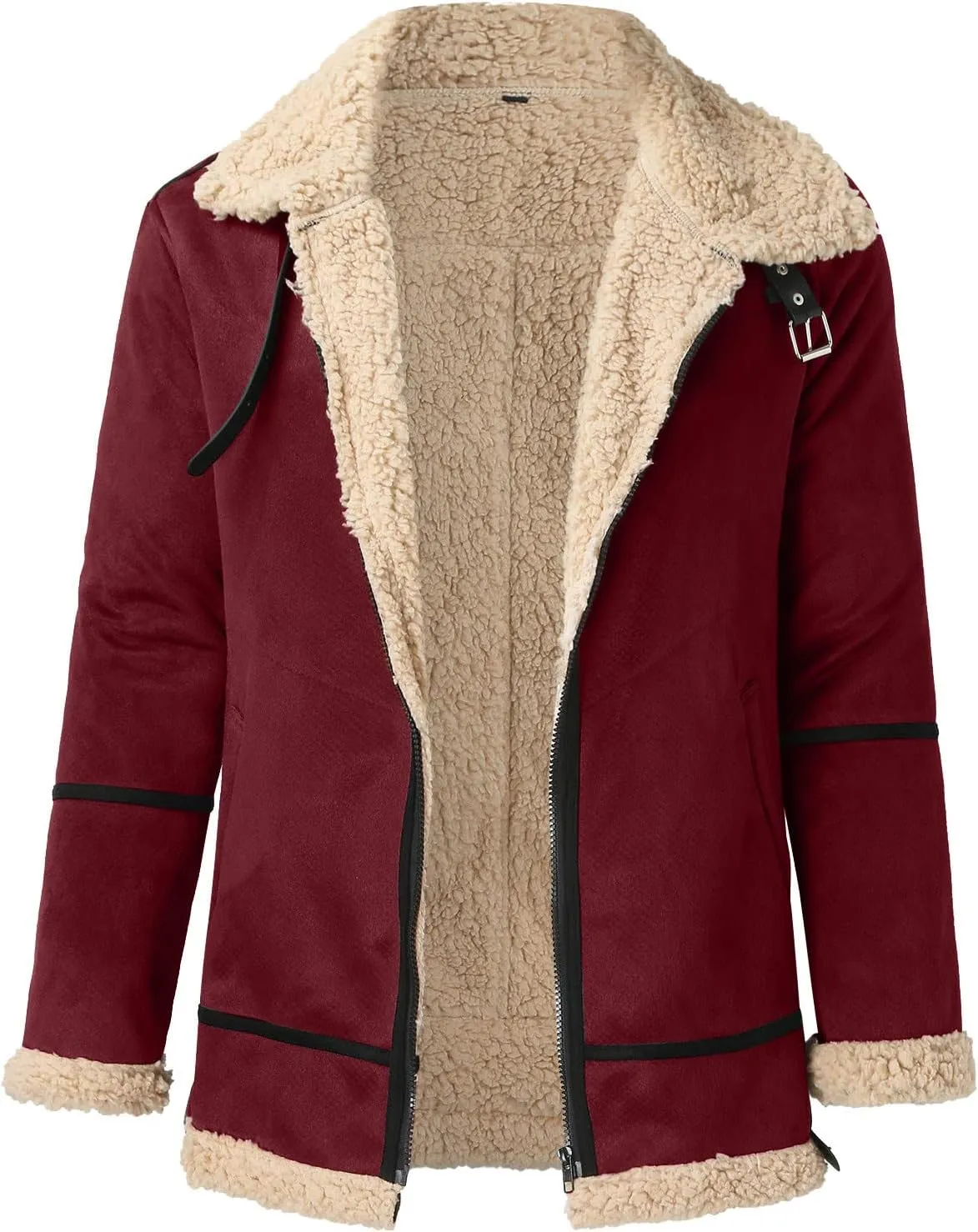 LCMTWX Mens Puffer Jackets Jacket Stand Collar Knitted Splice Sweater Coat Casual Cardigan Men's Winter Thickened Warm