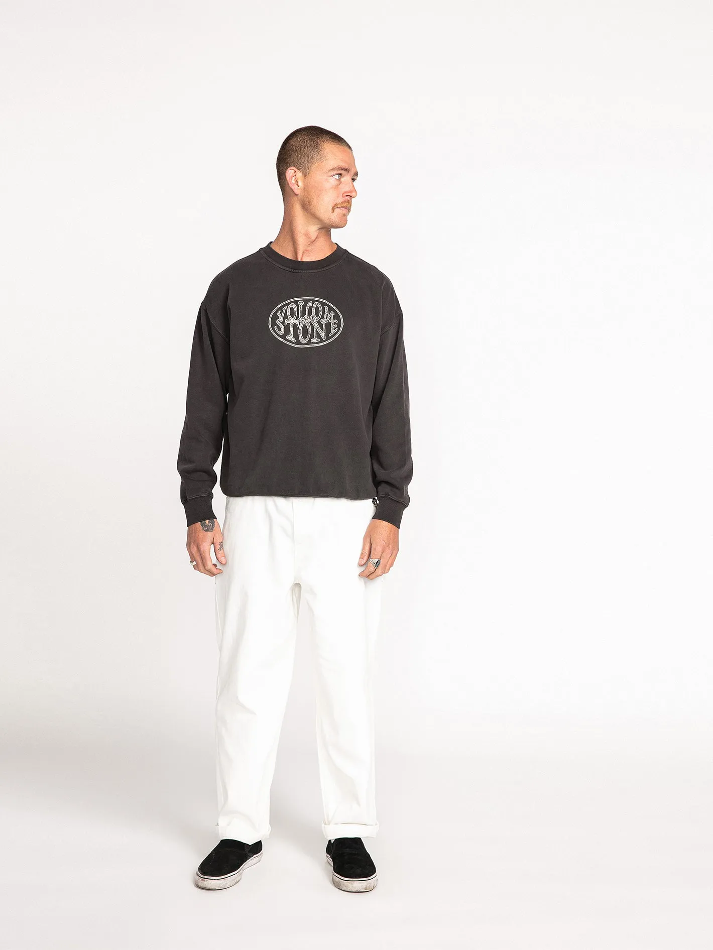 Lifer Crew Sweatshirt - Storm Cloud