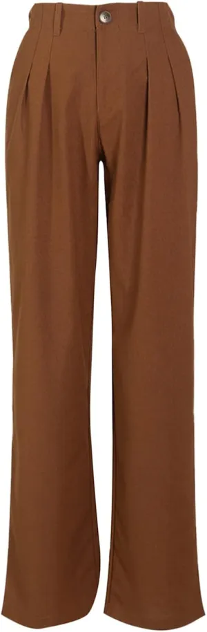 Linen Pants for Women Tall Summer Plus Size Linen Palazzo Pants High Rise Flowy Casual Beach Pants with Pockets