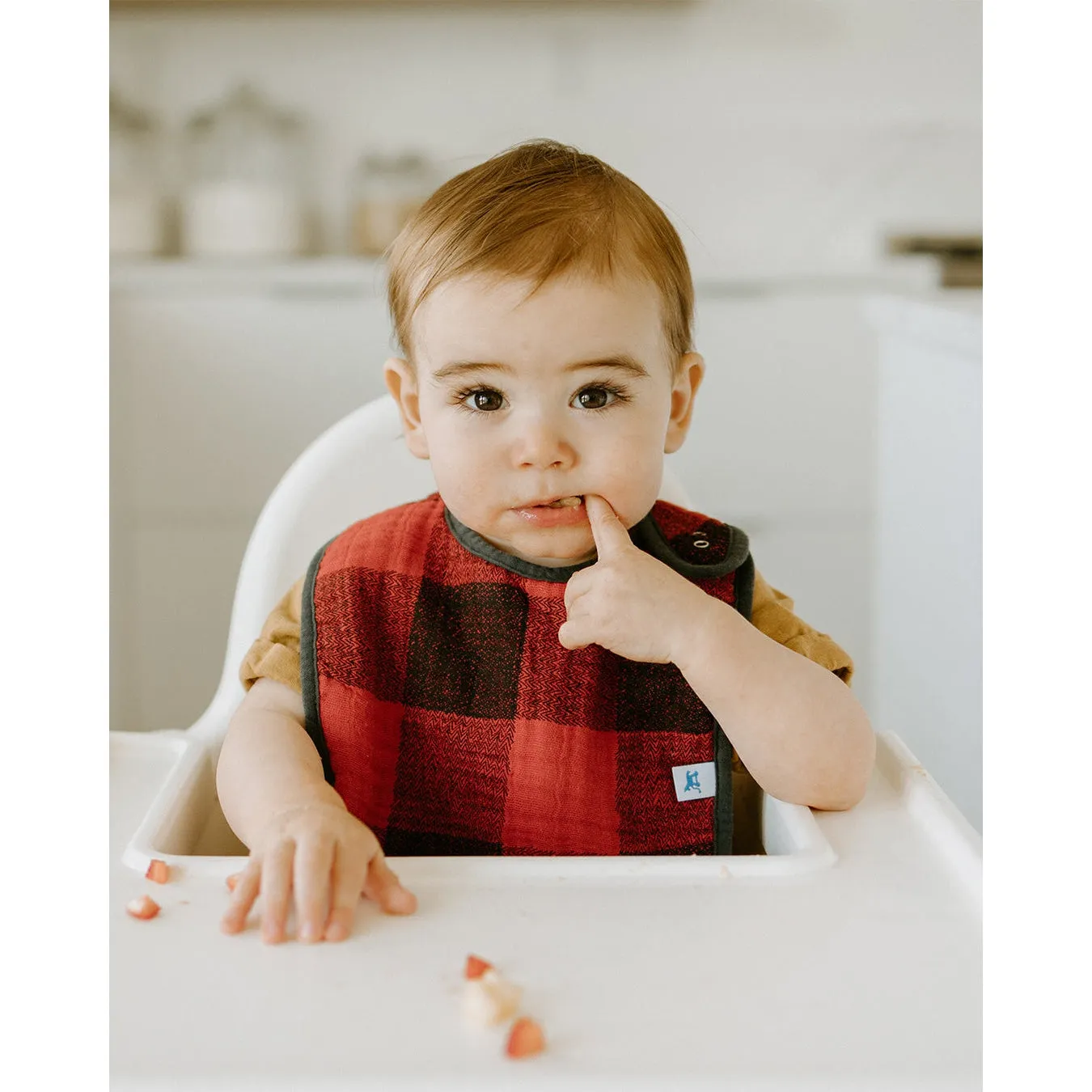 Little Unicorn Cotton Muslin Classic Bib 3-Pack Watercolor Rose