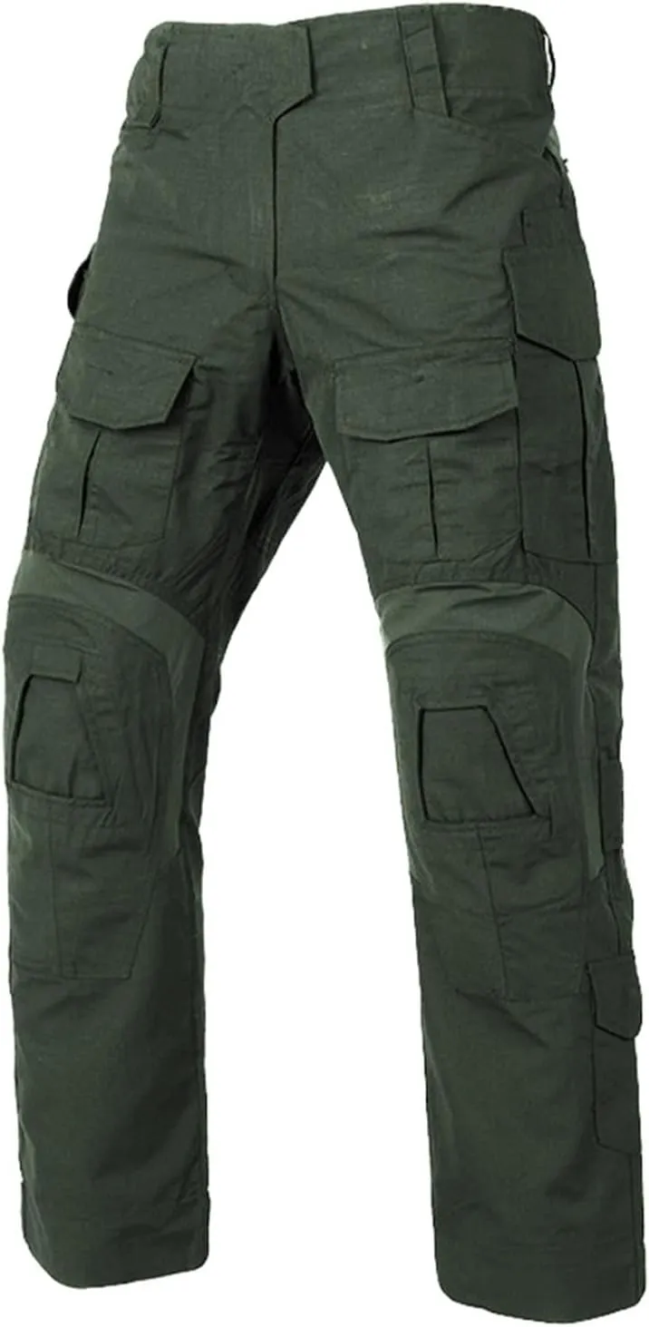 Men's Camouflage Cargo Pants Slim-Fitting Military Fans Training Multi-Bag Work Pants