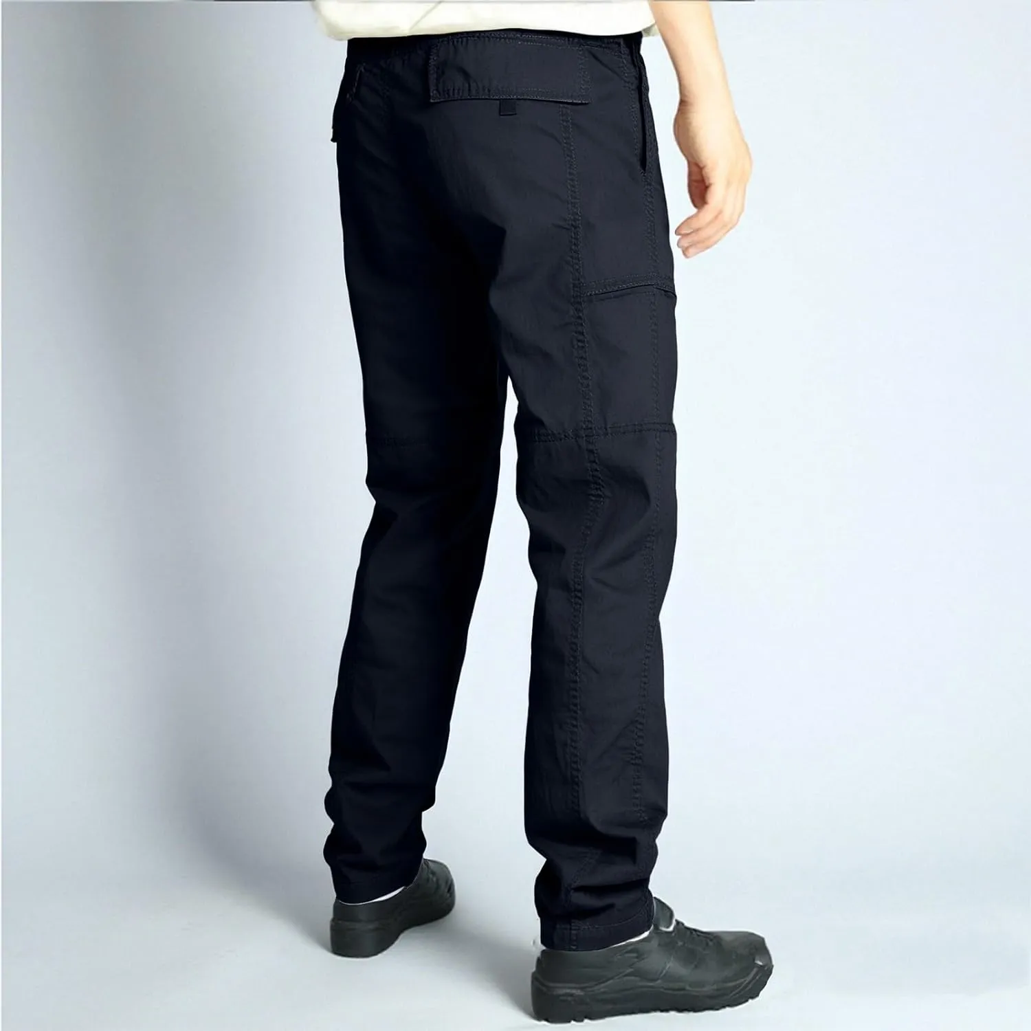 Men's Casual Cargo Pants Straight-Leg Slim Fit Pants