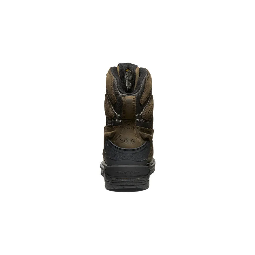 Men's CSA Philadelphia  8" Insulated Waterproof Boot (Carbon Toe)  |  Cascade Brown/Black