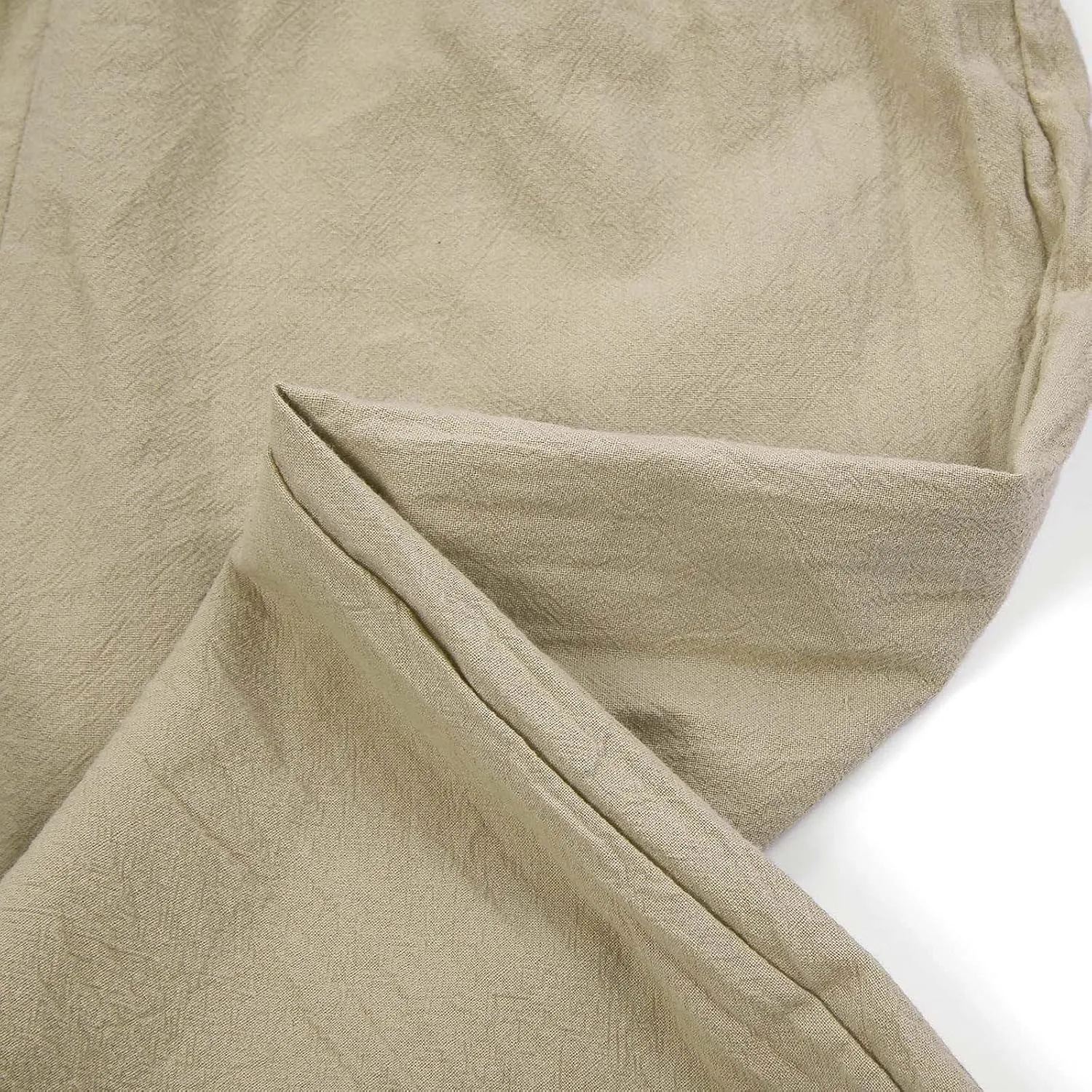 Mens Drawstring Waist Linen Banded Pants Gothic Pants MedievalPirate Trousers 2025