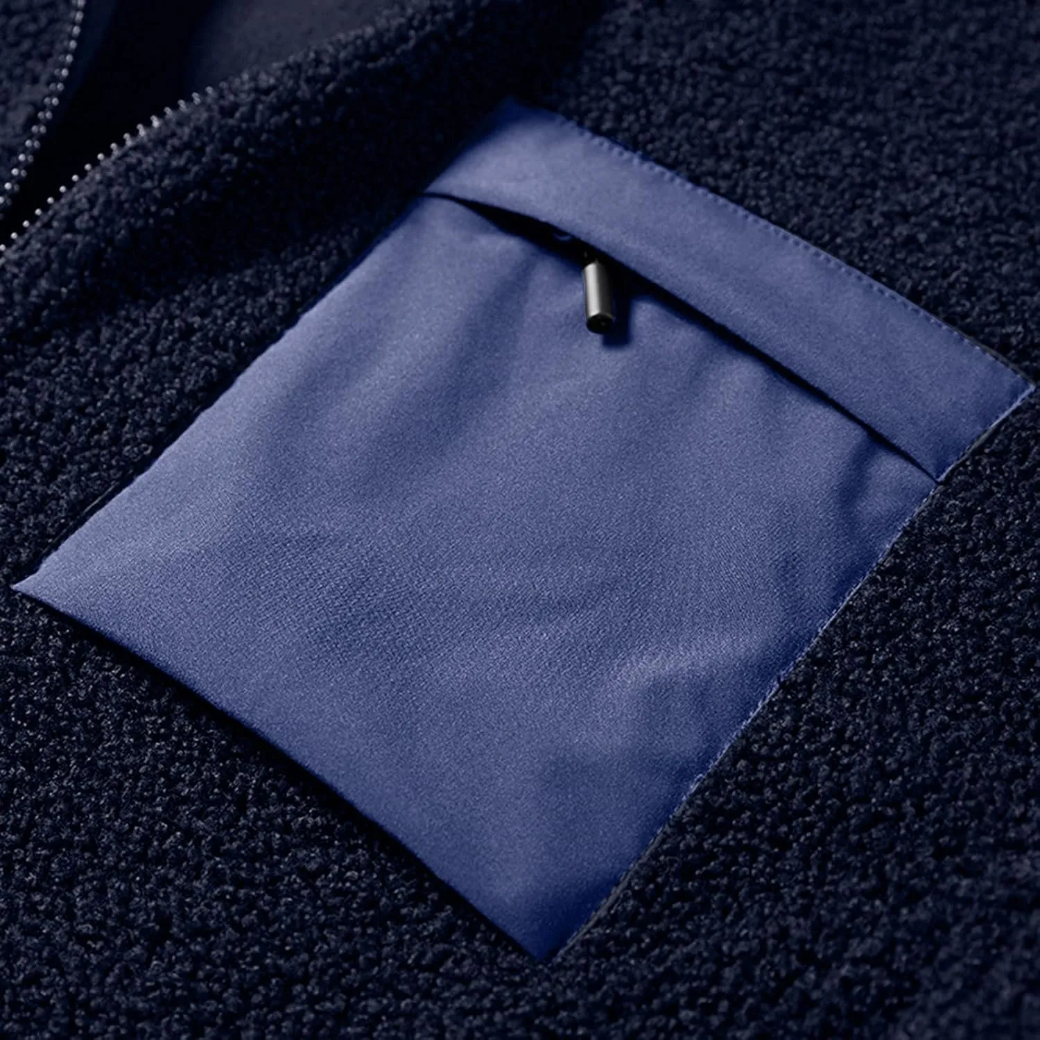 Men's Jacket Men's Autumn Winter Blouse Outdoor Leisure Warm Plus Size Pocket Zipper Lapel Cardigan Jacket Men's