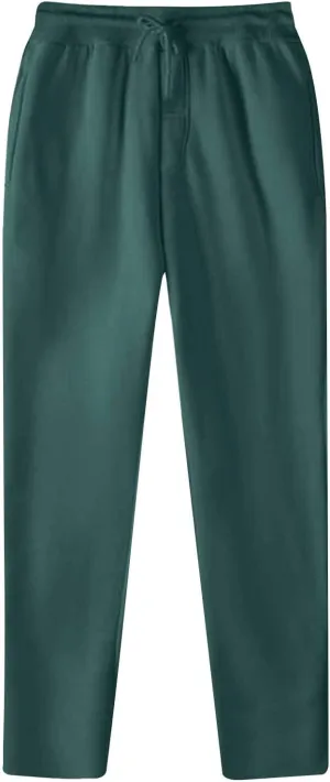Men's Joggers Pants with Pockets Athletic Workout Running Sweatpants Solid Straight Pants Casual Wide Leg Trousers