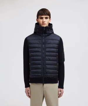 Men's Padded Wool Hoodie