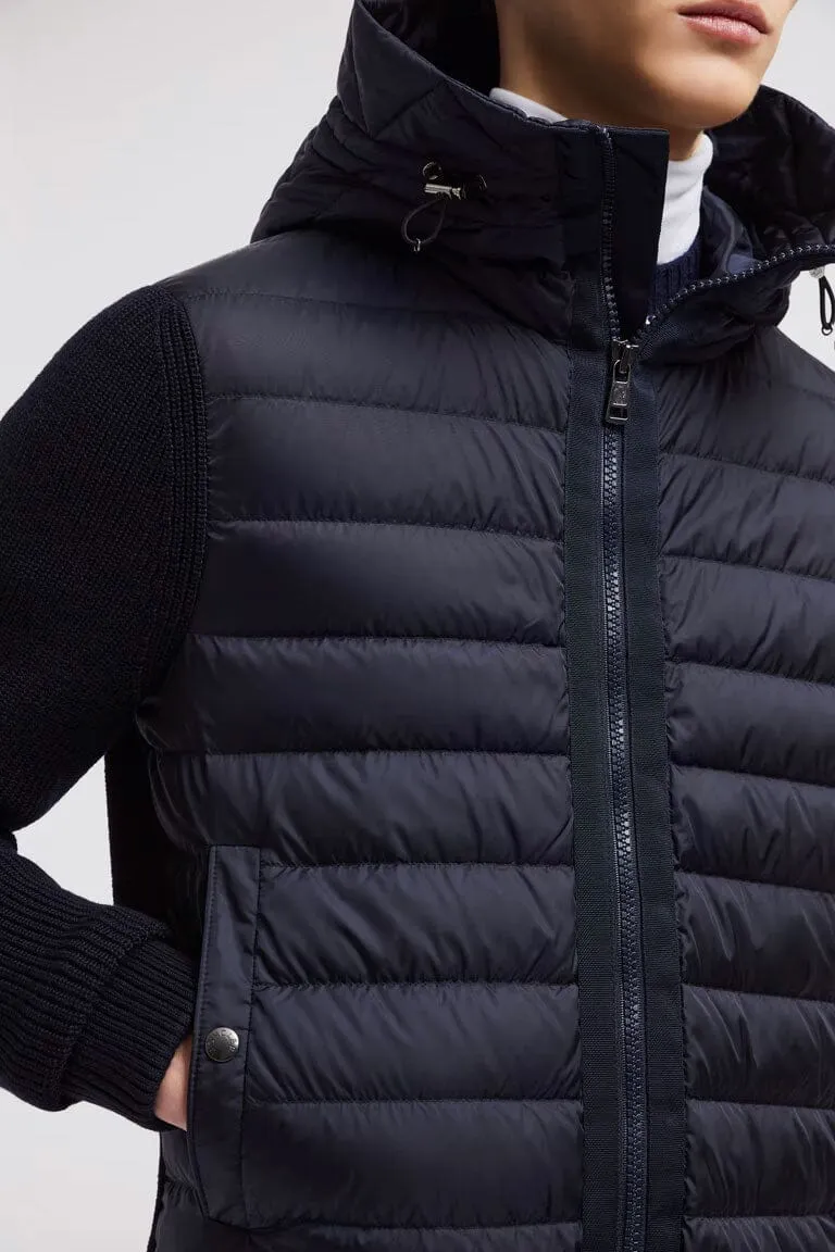 Men's Padded Wool Hoodie