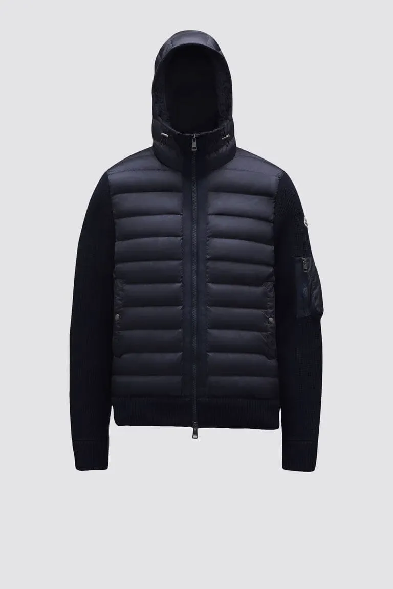 Men's Padded Wool Hoodie