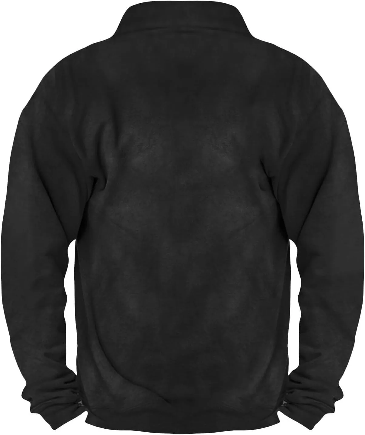 Men's Quarter Zipper Sherpa Sweatshirts 2025 Thermal Warm Sweater 1/4 Zip Stand Collar Cowboy Print Tactical Jacket