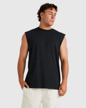 Mens RVCA Basic Muscle Shirts