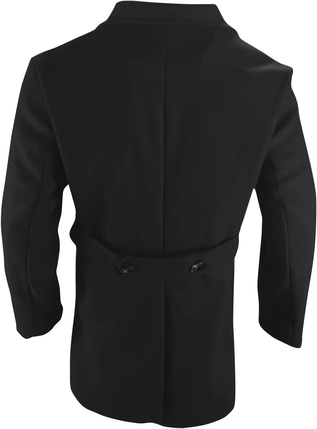 Men's Single Breasted Winter Peacoat Casual Trench Slim Fit Overcoat with Pockets