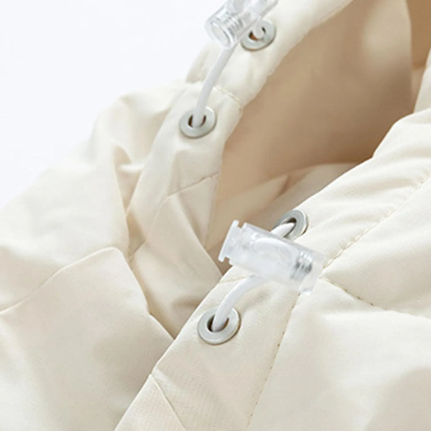 Men's Stand Collar Puffer Jacket Winter Warm Down Coats Cotton Padded Waterproof Outerwear with Pockets
