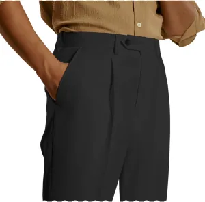 Mens Stretch Dress Pants Classic Fit Casual Golf Work Suit Pants Lightweight Flat Front Pants