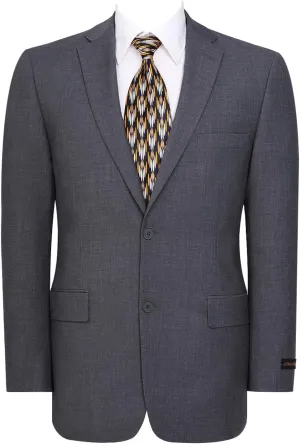 Men's Suit Separates Classic Fit Two Button Business Jacket Blazer and Pants Set