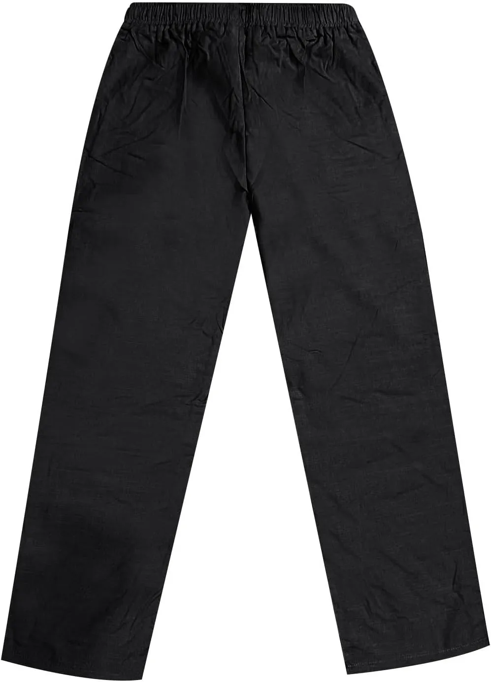 Men's Summer Cotton and Linen Solid Color Drawstring Loose Casual Outdoor Beach Pants 2025