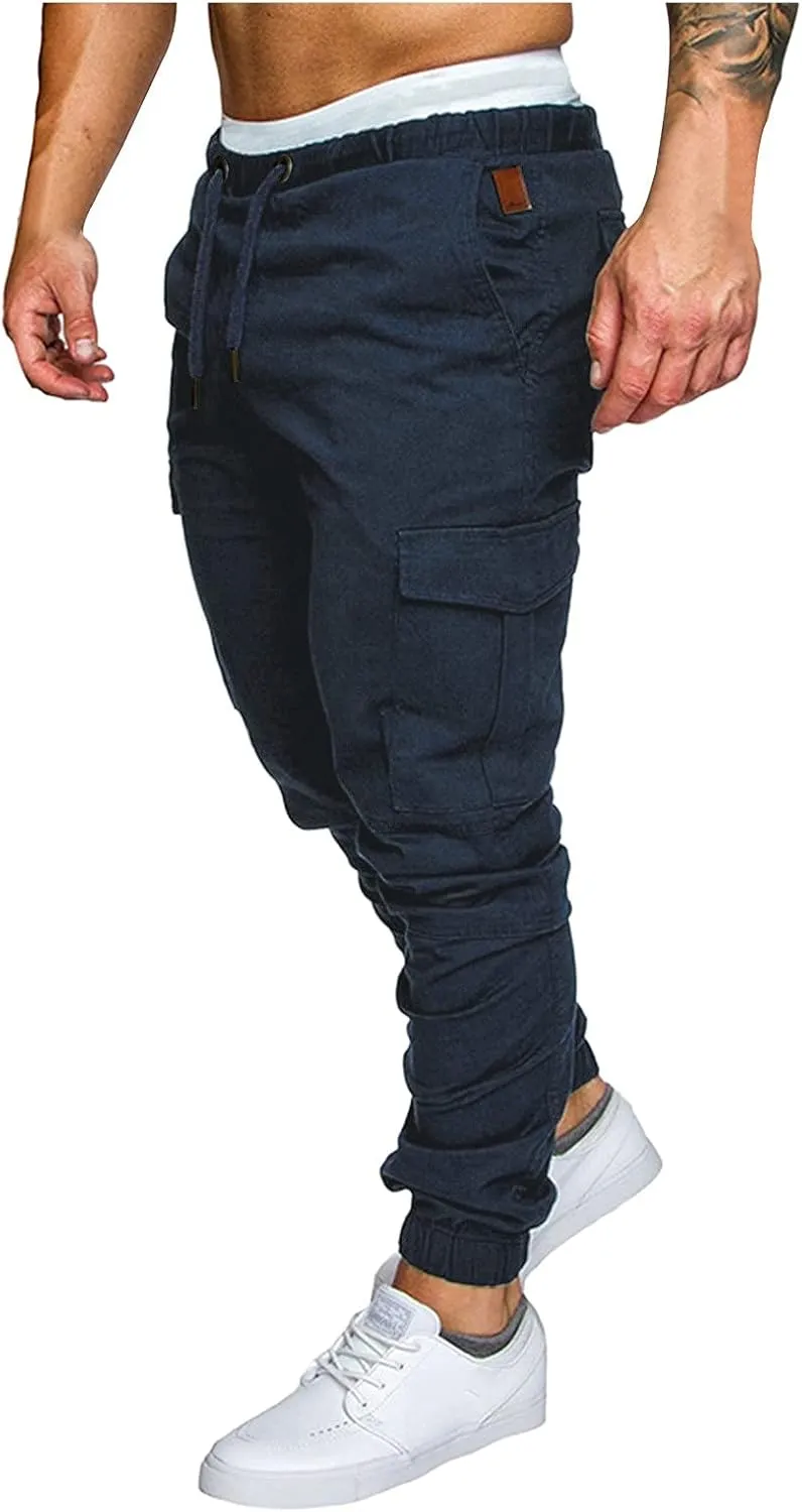 Mens Sweatpants with Pockets Active Pants Joggers Sweatpants Sweatpants Man's Pantalettes with Pockets Joggers Sports