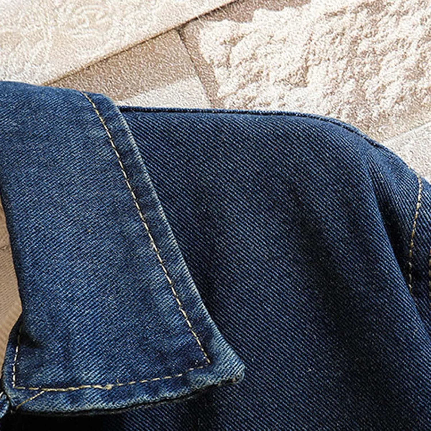 Mens Winter And Autumn Loose Casual Denim Trench Coat Long Coat Weather Jacket Mens Jackets