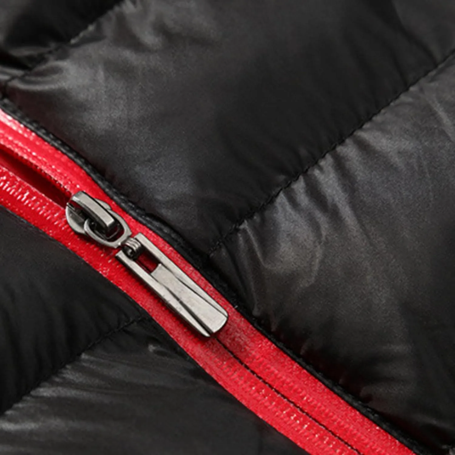 Men's Winter Puffer Jacket Fleece Warm Lightweight Coat Outerwear Cold Weather Chompas Para Hombre, M-2XL