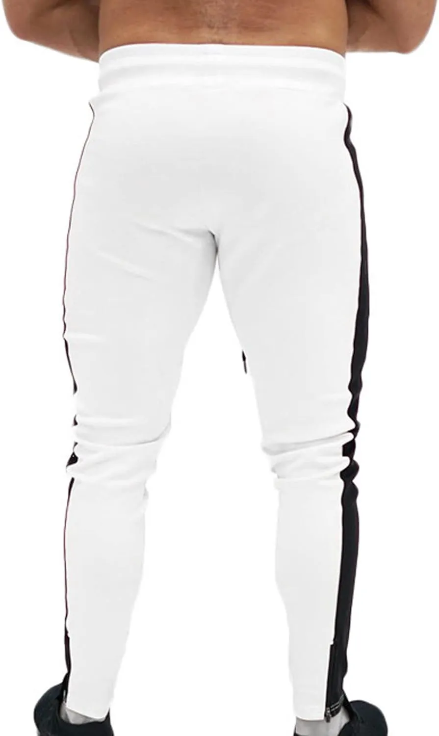 Mens Workout Cargo Sweatpants Pants Drawstring Waist Workout Outdoor Jogger Sweatpants Men Joggers Chino Cargo Pants
